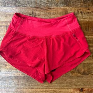 Outdoor Voices Hudson Shorts – Scarlet (red), Size XS – Excellent Condition